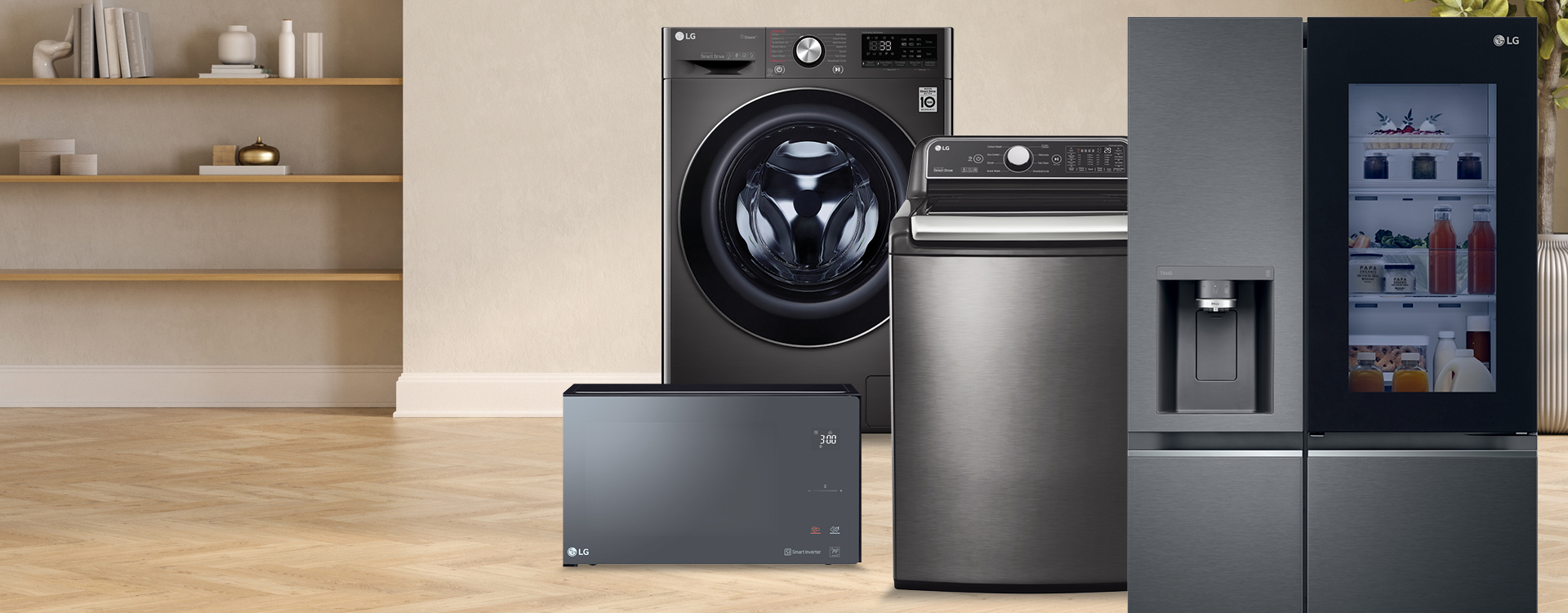SHOP CUT PRICES ON TOP-QUALITY LG APPLIANCES ONLINE AND IN-STORE